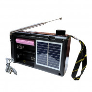 RADIO PORTABIL ROTOSONIC CU MP3 FP 712 BLUETHOOT SOLAR USB MICROSD ACUMULATOR 18650 - Img 2