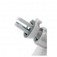 SUPORT TELEFON INCARCARE WIRELESS X16 15W MAG IPH PENTRU GRILA ALB - Img 3
