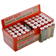 BATERIE R6 TOSHIBA ZINC CUTIE 40 BUC SH4 - Img 3