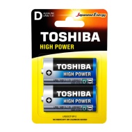 BATERIE TOSHIBA R20/D ALK HIGH POWER BL2