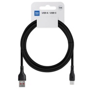 CABLU DATE BLUE STAR PJ68 3A 60W USB LA TIP C ECO 1M NEGRU
