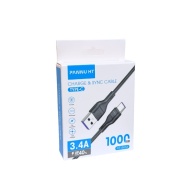 CABLU DATE PANNU H1 USB LA TIP C 3.4A 1M HT S033