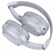 CASTI BLUETOOTH HOCO W46 ON EAR AUX BT 5.3 GRI - Img 3
