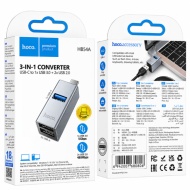 HUB USB 3 PORTURI HOCO HB 54 USB TIP C