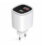 INCARCATOR PRIZA FOR ANDROID XY-033 3.6A , USB A & TIP C