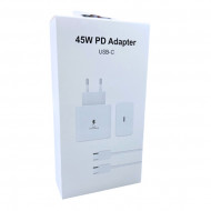 INCARCATOR TELEFON 45W PD TIP C - TIP C ALB/NEGRU