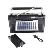 RADIO PORTABIL NS - 7003 S BT CEAS STEREO ACUMULATOR,USB, BLUETOOTH, AUX, USB PANOU SOLAR - Img 3