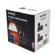 RADIO PORTABIL RETRO NS 802 BT ACUM USB MICROSD - Img 5