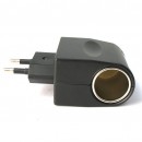 Adaptor incarcator auto 220V-12V 500 mA