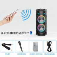 BOXA PORTABILA, ZQS 4239 MICROFON, FM, BLUETHOOT SD, USB - Img 3