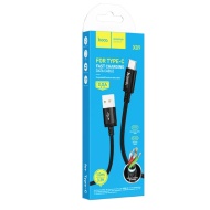 CABLU DATE HOCO X89 USB LA TIP C 3.0A 1METRU NEGRU