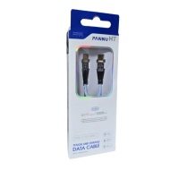 CABLU DATE PANNU HT TIP C LA TIP C PD 1M FAST 66W S-004 LED VERDE CONECTORI - Img 2