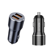 INCARCATOR TELEFON AUTO JELLICO 2 X USB F9 36W SUPER FAST - Img 2