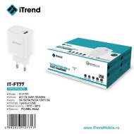 INCARCATOR TELEFON RAPID ITREND FT77 1 X USB 3.0A VRAC