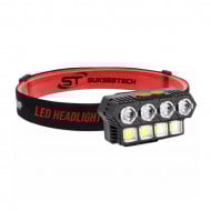 LANTERNA CAP LL 6644 ACUMULATOR 4 LED + 4 COB