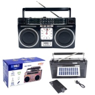 RADIO PORTABIL NS - 7003 S BT CEAS STEREO ACUMULATOR,USB, BLUETOOTH, AUX, USB PANOU SOLAR - Img 5