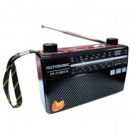 RADIO PORTABIL ROTOSONIC CU MP3 FP 712 BLUETHOOT SOLAR USB MICROSD ACUMULATOR 18650