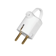 STECHER CERAMICA ALB CU CODITA SI INEL 5064 10A/15A 230V