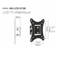SUPORT TELEVIZOR LCD 10"-27" INCH D108 - Img 2