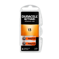 BATERIE DURACELL 13 AUDITIVA PORTOCALIU SET 6 BUC