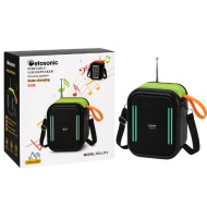 BOXA PORTABILA PETOSONIC SD L113 SOLAR BLUETOOTH USB TIP C MICROSD RGB SUPORT TELEFON