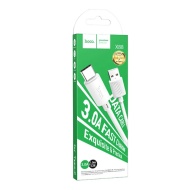 CABLU DATE HOCO X88 USB LA TIP C 3A ALB 1 METRU