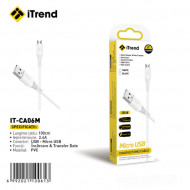 CABLU DATE ITREND CA 06M MICROUSB 1M 2.4A