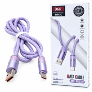 CABLU DATE TEXTIL GROS 066 USB LA TIP C 6A 1 METRU 4791
