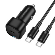 INCARCATOR AUTO BOROFONE BZ34A PD20W TIP C CABLU TIP-C LA TIP-C 1M - Img 2