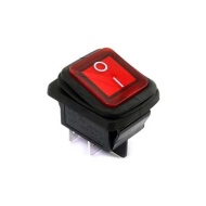 Intrerupator IRS 25A led rosu
