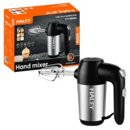 MIXER DE MANA HALEY HY 1665 INOX 500W 5 VITEZE