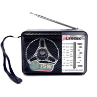 RADIO PORTABIL LEOTEC LT 608 FM/MW/SW1/SW2 15W 4ohm