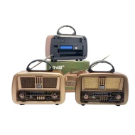 RADIO PORTABIL RETRO NS - 8068 BT, ACUMULATOR,USB, BLUETOOTH, AUX, USB