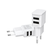 ADAPTOR PRIZA 220V 2 X USB-A 2A VRAC
