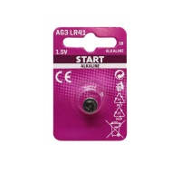BATERIE ALKALINE START AG3 LR41 BLISTER 1 BUC