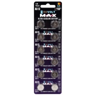 BATERIE ROVOLT MAX AG 13 ALKALINA BLISTER 10 BUC