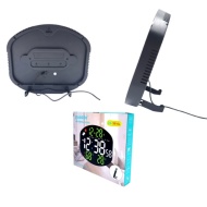 CEAS PERETE / MASA 3816L LUMINA ALB + ALBASTRU ALARMA TEMPERATURA TELECOMANDA - Img 2