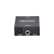 Convertor audio optic/digital la analog