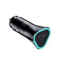 INCARCATOR AUTO BLUE STAR CC 391 20W QC3.0 3A TIP C NEGRU - Img 2