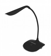 LAMPA BIROU ESPERANZA CU BATERII SENZOR 3 TREPTE LUMINA NEGRU ELD 103K