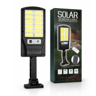 LAMPA SOLARA DE EXTERIOR CU SENZOR BK 120 COB TELECOMANDA