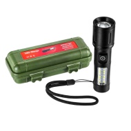 LANTERNA COBA 5204 CUTIE VERDE ACUMULATOR LED COB ZOOM TIP C 10W LUMINA ROSIE
