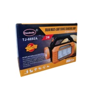 LANTERNA CU ACUMULATOR TJ 6692 A TIP C SOLAR LUMINI ROSU+ALBASTRU - Img 3