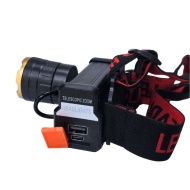 LANTERNA DE CAP JS 931A ZOOM REGLAJ CU POTENTIOMETRU AFISAJ ACUM TIP C - Img 3