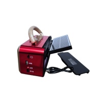 RADIO PORTABIL CU MP3 XB 899 SOLAR TIP C LANTERNA USB MICROSD BLUETHOOT SUPORT TELEFON - Img 5
