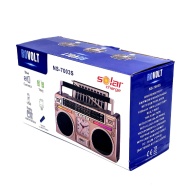 RADIO PORTABIL NS - 7003 S BT CEAS STEREO ACUMULATOR,USB, BLUETOOTH, AUX, USB PANOU SOLAR - Img 4