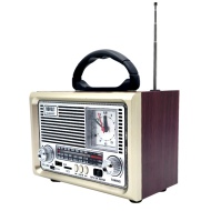 RADIO PORTABIL RETRO NS - 8890 BT, ACUMULATOR,USB, BLUETOOTH, AUX, USB