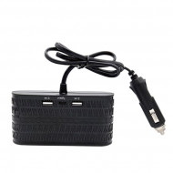 TRIPLU BRICHETA AUTO FIR 4 PRIZE OLESSON 1654 2 x USB 1 X TIP C - Img 4