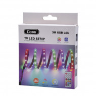 BANDA LED USB 3 M 5050 COLOR RGB ALIMENTARE USB BL 500