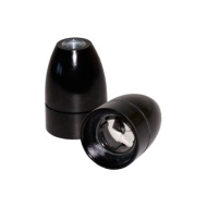 DULIE BACHELITA E27 NEAGRA CU CERAMICA